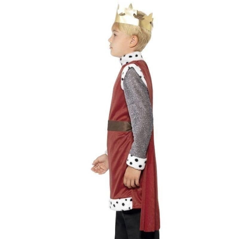 King Arthur Medieval Costume Kids Blue Red_6 