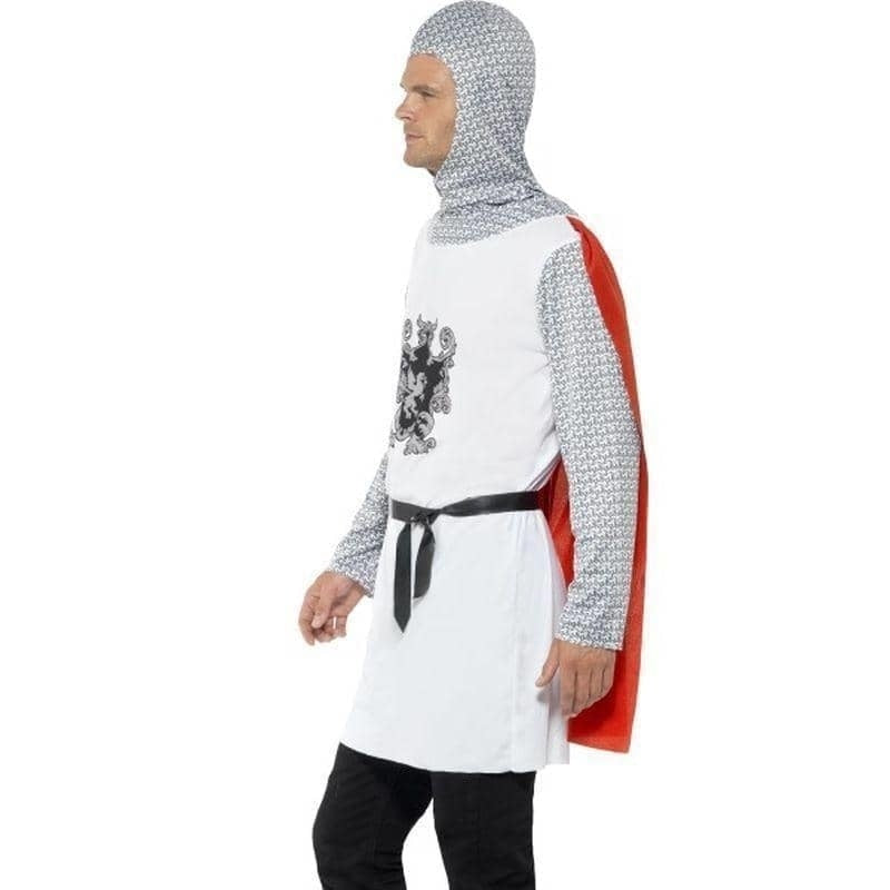 Knight Costume Economy Adult White_1 sm-43422M