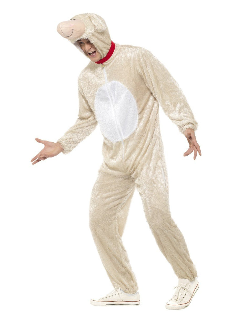 Lamb Costume Adult Beige