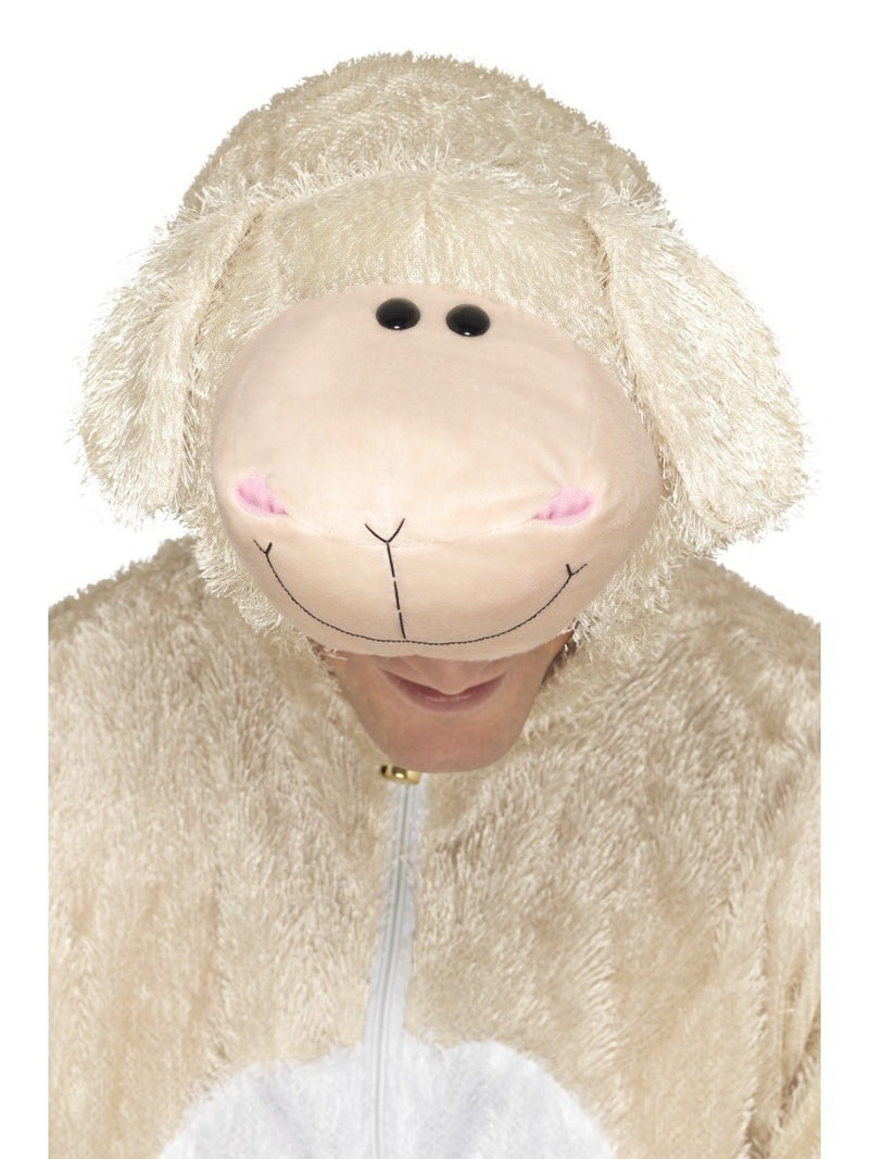 Lamb Costume Adult Beige