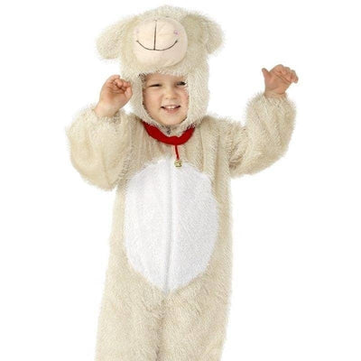 Lamb Costume Kids Beige White_1 sm-30799