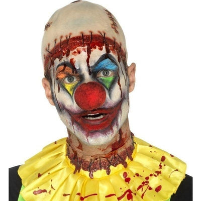 Latex Creepy Clown Instant Kit Adult Yellow_1 sm-46869