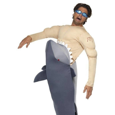 Man Eating Shark Costume Adult Grey Nude_1 sm-36378