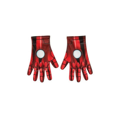 Iron Man Gloves Marvel Mens Adult 1 rub-35659NS MAD Fancy Dress