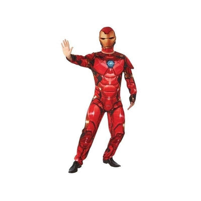 Iron Man Deluxe Kids Costume_1 rub-300100STD