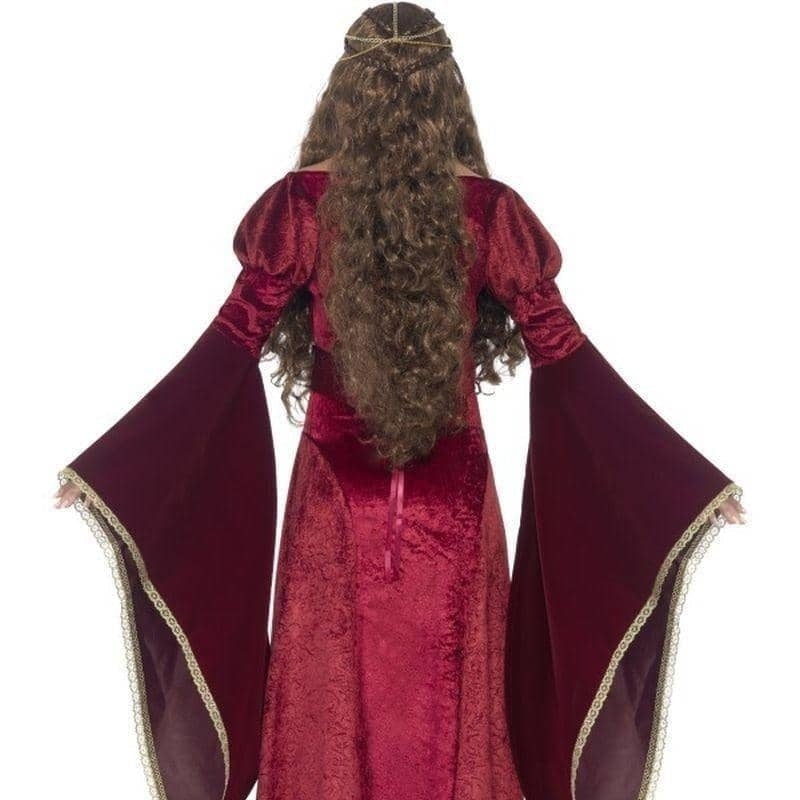 Medieval Queen Deluxe Costume Adult Red_2 sm-27877L