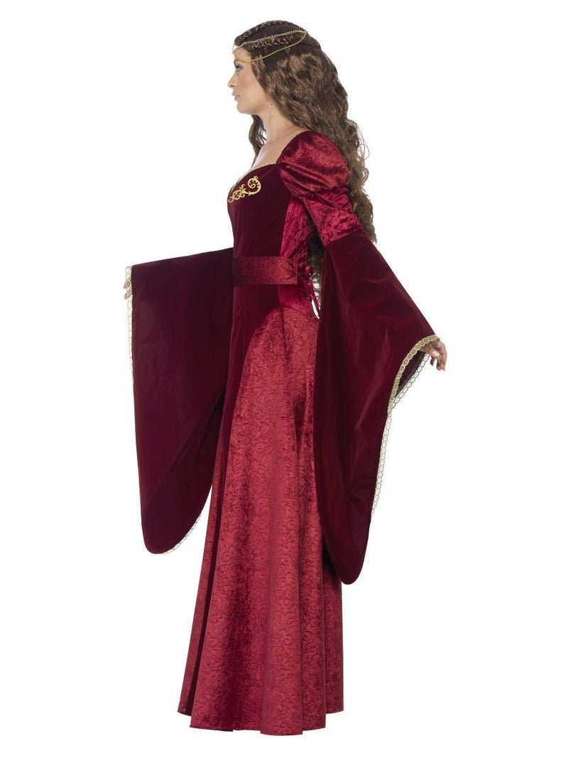 Medieval Queen Deluxe Costume Adult Red