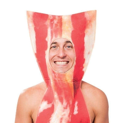 Mens Bacon Adult Costume Male Halloween_1 AC399
