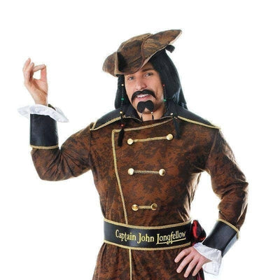 Mens Captain John Longfellow Adult Costume Male Halloween_1 AC933