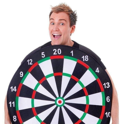 Mens Dart Board Adult Costume Male Chest Size 44" Halloween_1 AC551
