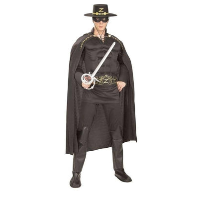 Mens Deluxe Muscle Chest Zorro Costume_1 rub-56165STD