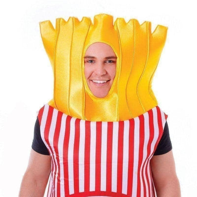 Mens French Fries Adult Costume Male Chest Size 44" Halloween_1 AC555