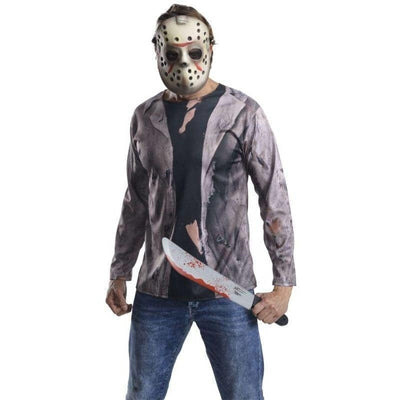 Mens Friday 13th Jason Costume Accessory Kit_1 rub-36573STD