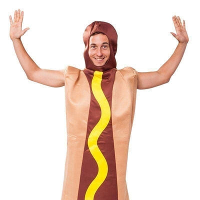 Mens Hot Dog Adult Costume Male Halloween_1 AC493