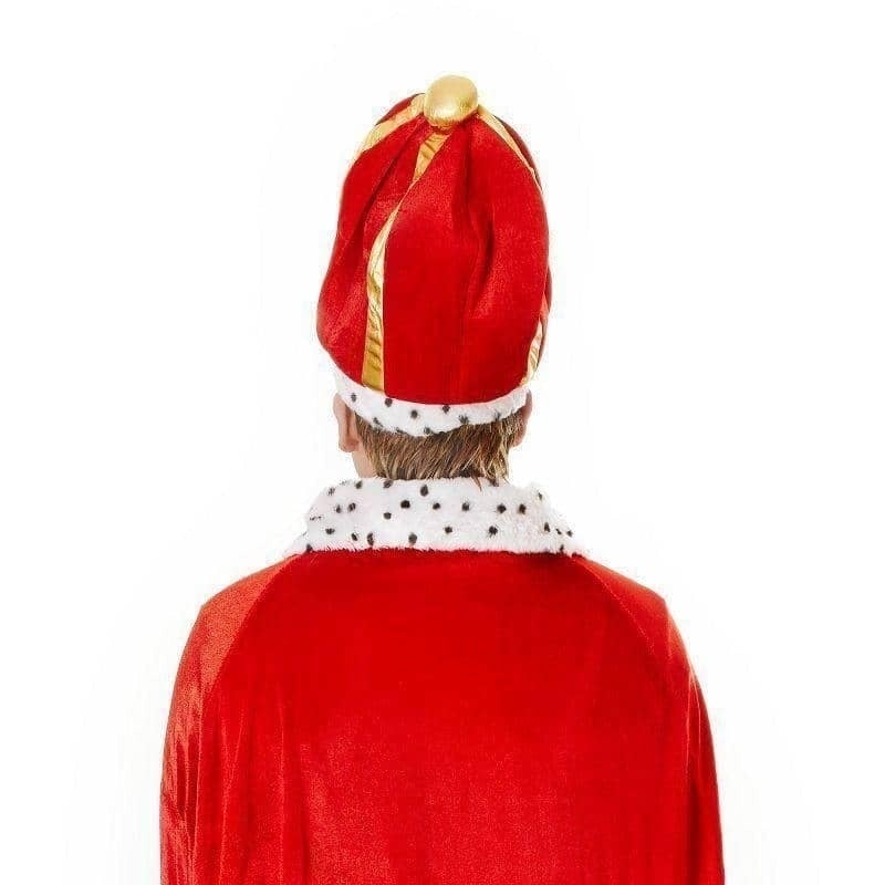 Mens Kings Robe + Hat Adult Costume Male Halloween_3 