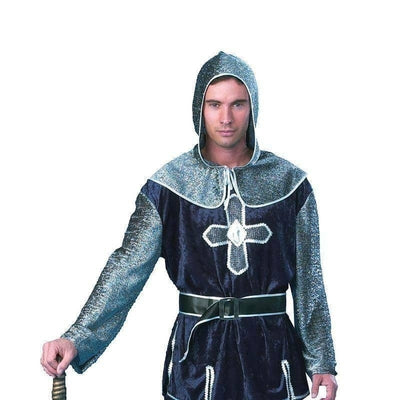 Mens Medieval Knight Ff 56 58 Adult Costume Male Uk Chest Size 46" 48" Waist 38" 40" Halloween_1 AC351A