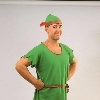 Mens Robin Hood Elf Adult Costume Green Halloween_1 AC029