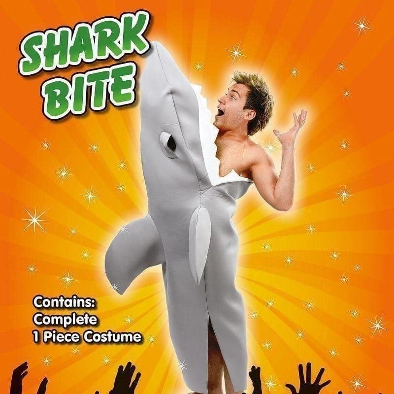 Mens Shark Attack Adult Costume Male Halloween_2 