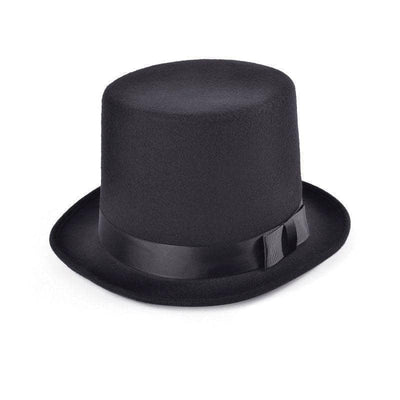 Mens Top Hat Wool Felt Hats Male Halloween Costume_1 BH582