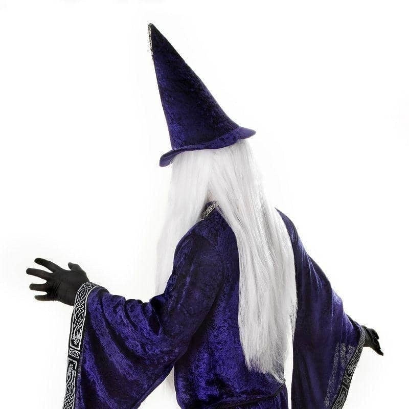 Mens Wizard Costume Robe Adult Male Halloween_4 