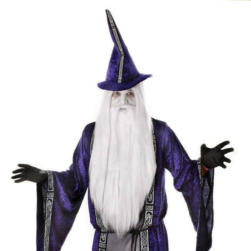 Mens Wizard Costume Robe Adult Male Halloween_1 AC887
