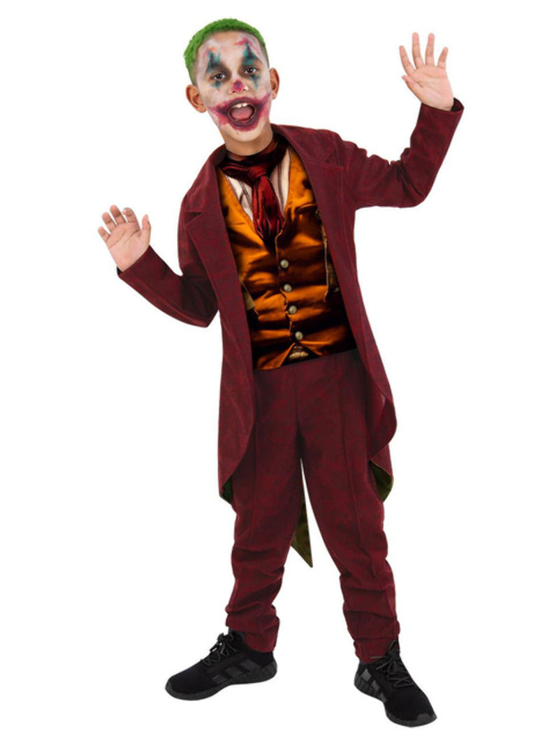 Modern Trickster Costume Joker Clown Suit for Boys