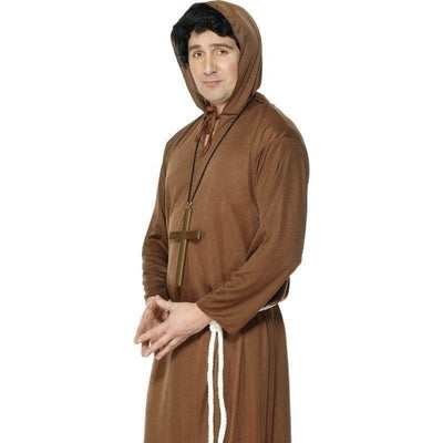 Monk Costume Adult Brown_1 sm-20424L