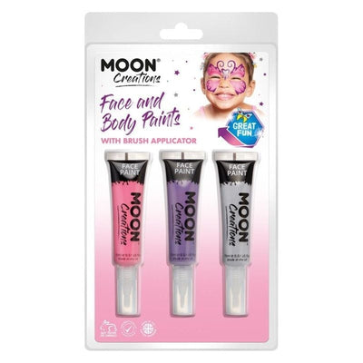 Moon Creations Face & Body Paints and Brush Princess Set_1 sm-C01723