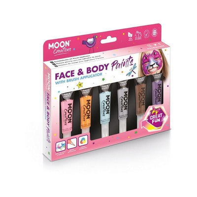 Moon Creations Face & Body Paints Assorted_1 sm-C01624