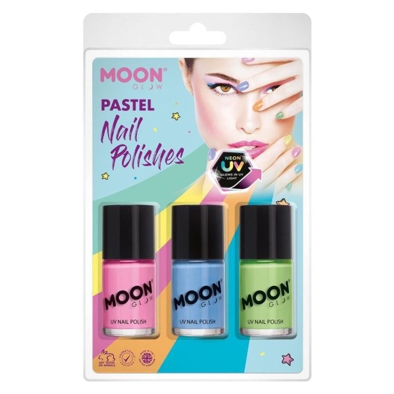 Moon Glow Pastel Neon UV Nail Polish 3 Colour Pack_3 sm-M38194