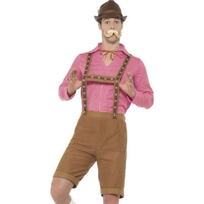 Mr Bavarian Costume Adult Red Brown_1 sm-49656m