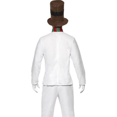 Mr Snowman Costume Adult White Brown_1 sm-28003L