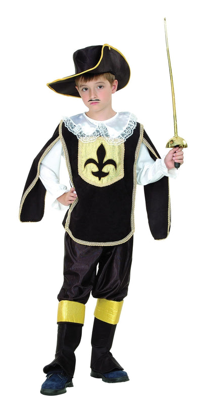 Musketeer Boy Childrens Costume_1 CC969