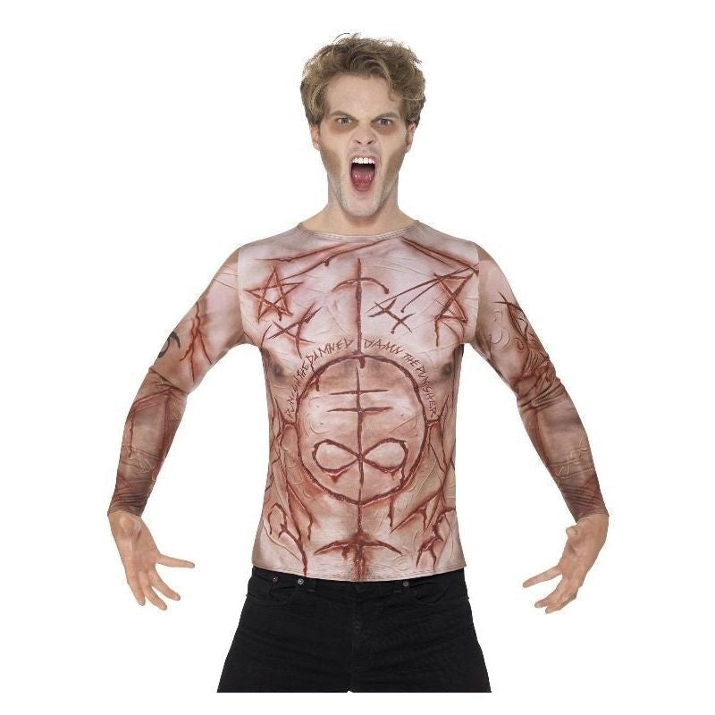 Mutilated Skin T- Shirt Adult Flesh_3 