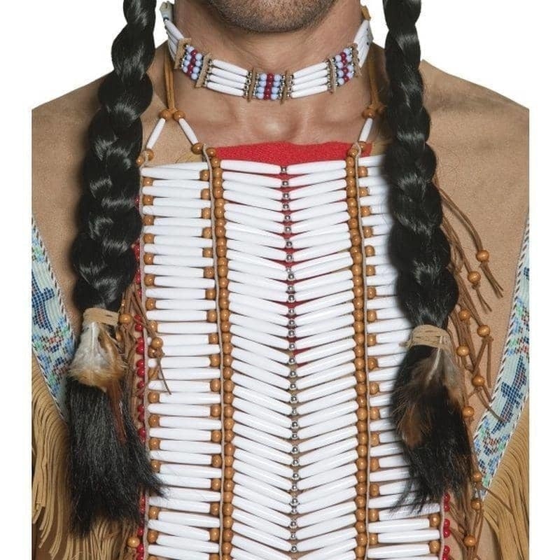 Native American Inspired Breastplate Adult White_1 sm-36177