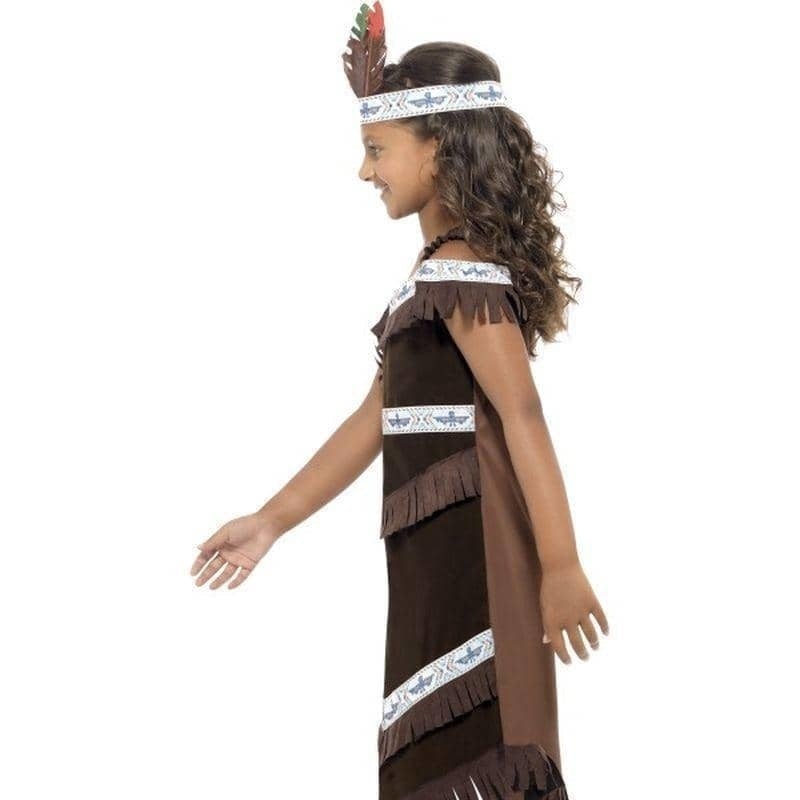 Native American Inspired Girl Costume Kids Brown_3 sm-41096S