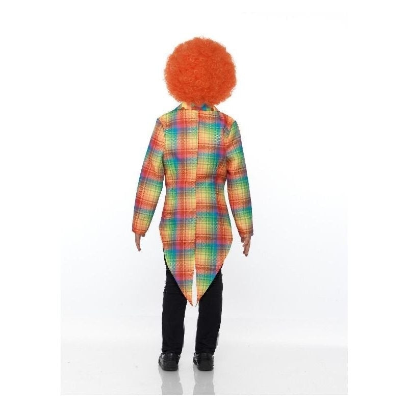 Neon Tartan Clown Tailcoat Child Multi_2 sm-49822M