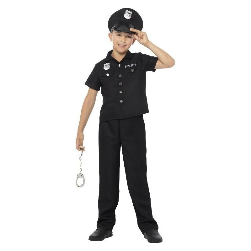 New York Cop Costume Kids Black_4 sm-49650t