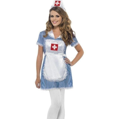 Nurse Naughty Costume Adult Blue White_1 sm-24477M