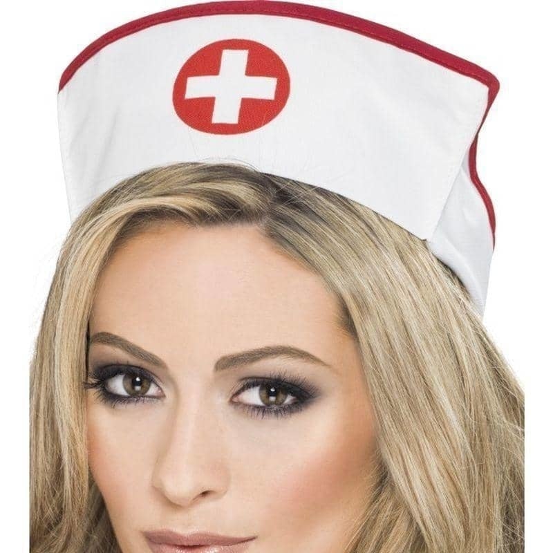 Nurses Hat Best Quality Adult White_1 sm-28076