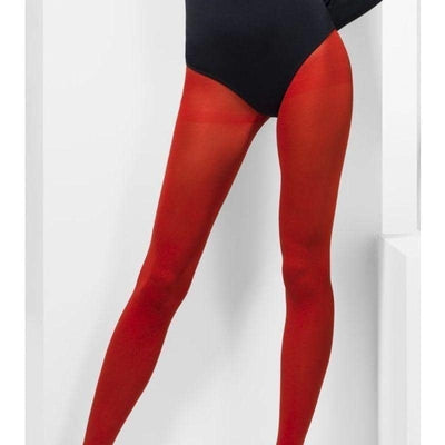Opaque Tights Adult Red_1 sm-27135