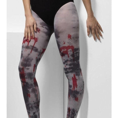 Opaque Tights Zombie Dirt Adult Grey_1 sm-48316