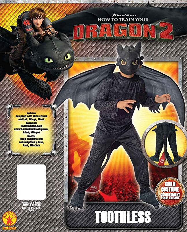 How To Train Your Dragon Night Fury Toothless Costume 4 MAD Fancy Dress