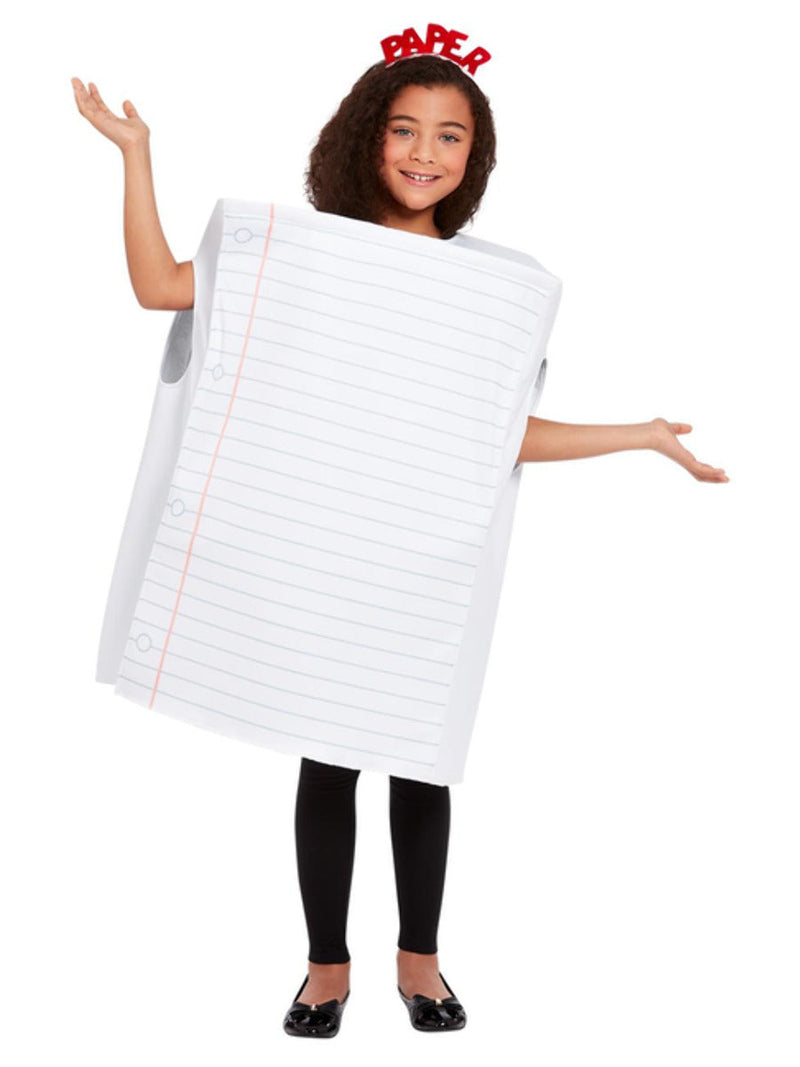 Paper Costume Child White