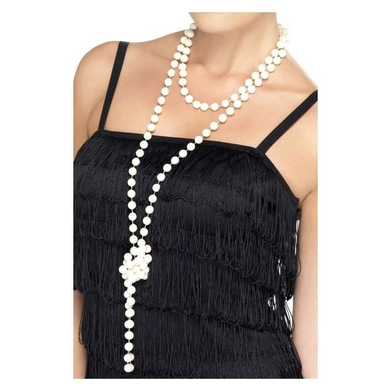 Pearl Necklace Adult White_2 