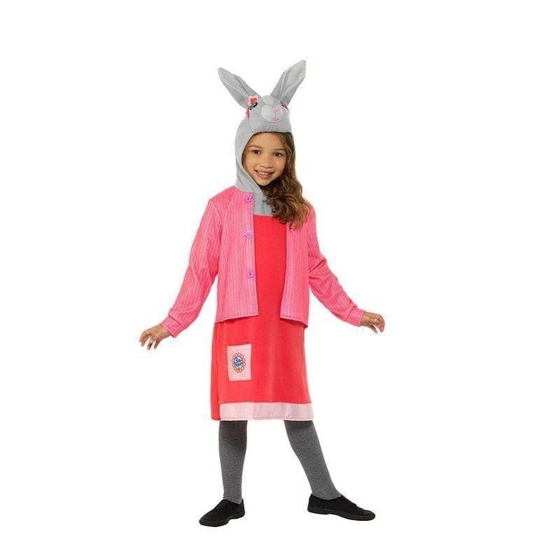 Peter Rabbit Lily Bobtail Deluxe Costume Child Pink_1 sm-48735S