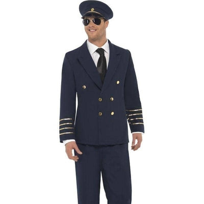 Pilot Costume Adult Navy Blue_1 sm-28621L
