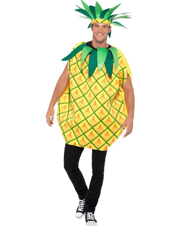Pineapple Costume Adult Yellow Tabard