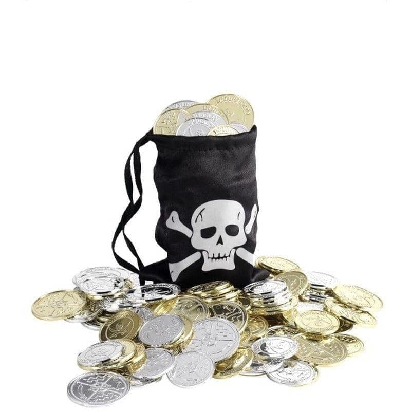 Pirate Coin Bag Adult Black_1 sm-28344