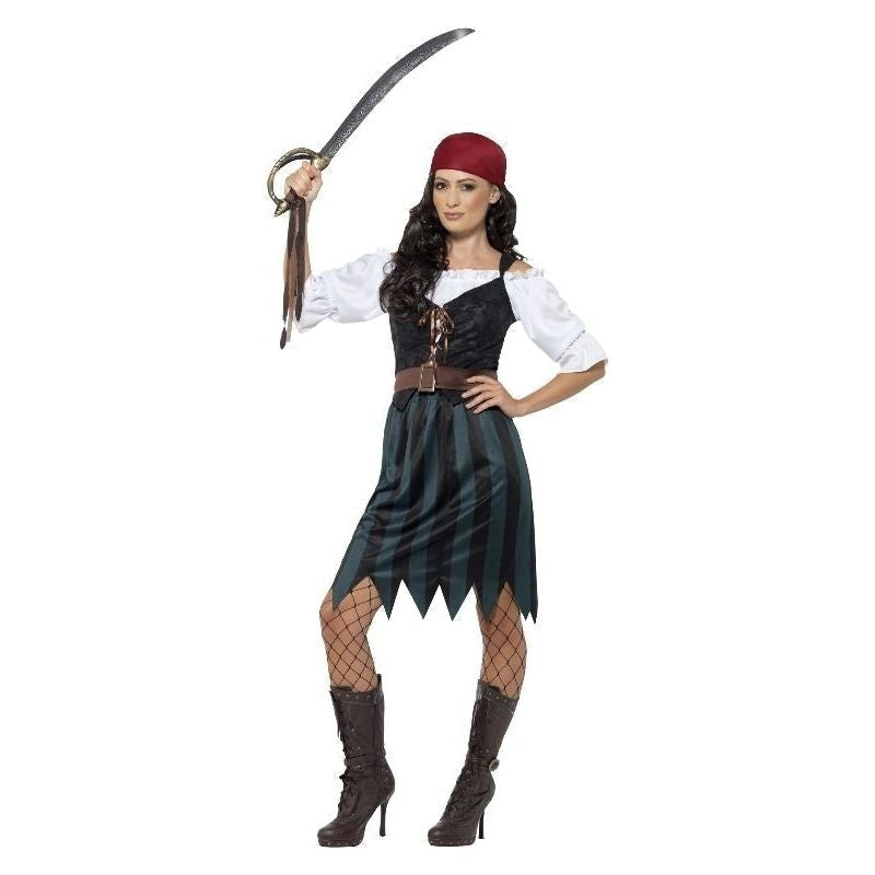 Pirate Deckhand Costume Adult Blue_3 sm-45491X1